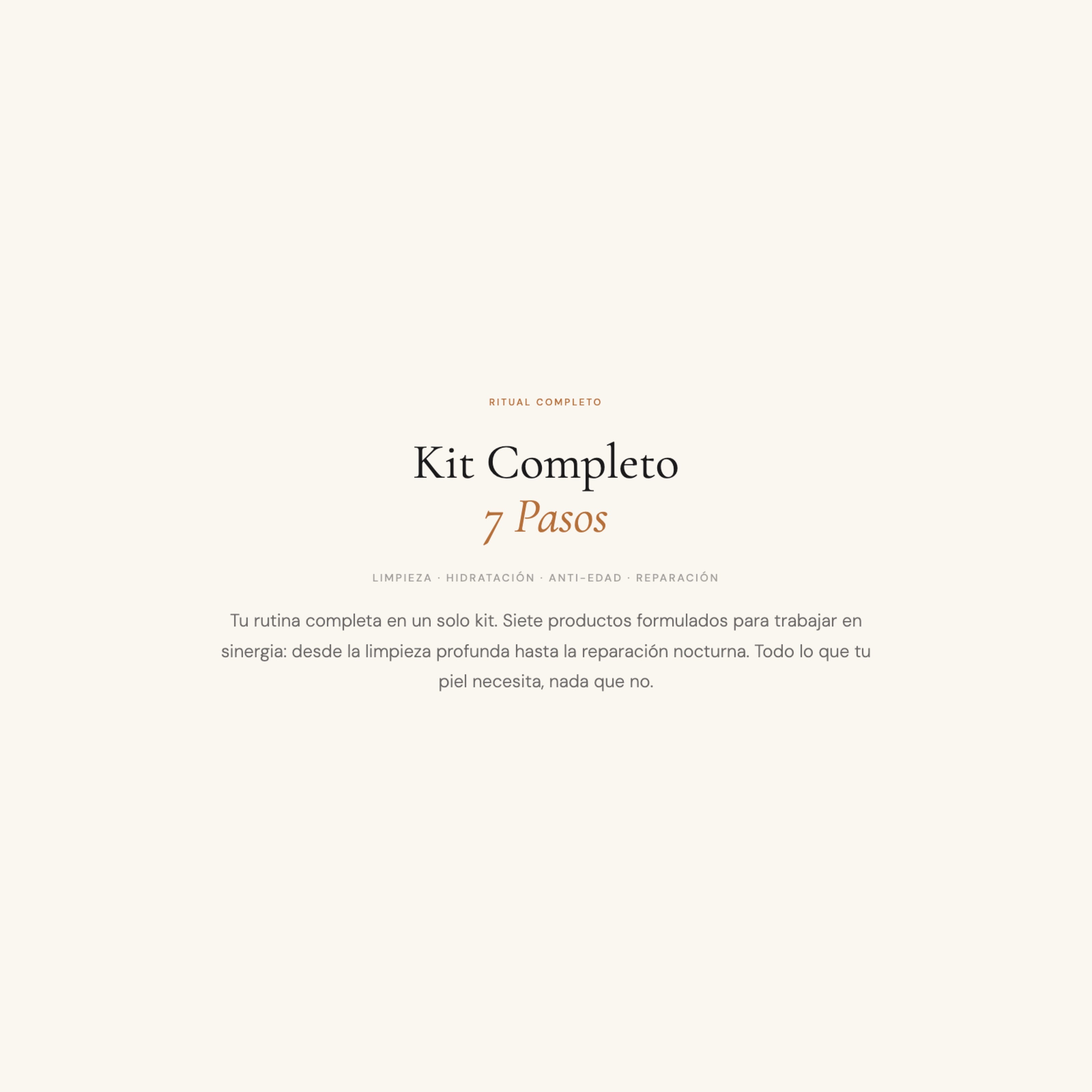 7-step Skincare Kit