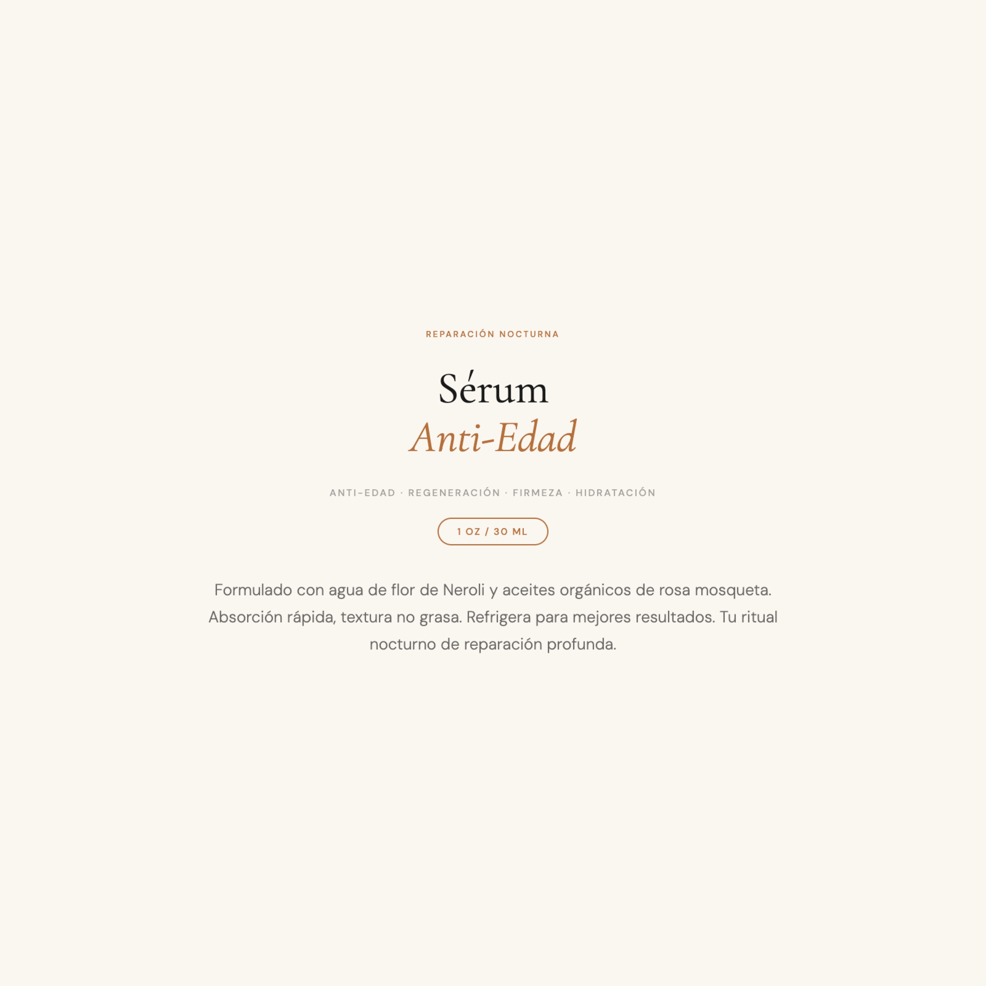 Anti Aging Serum