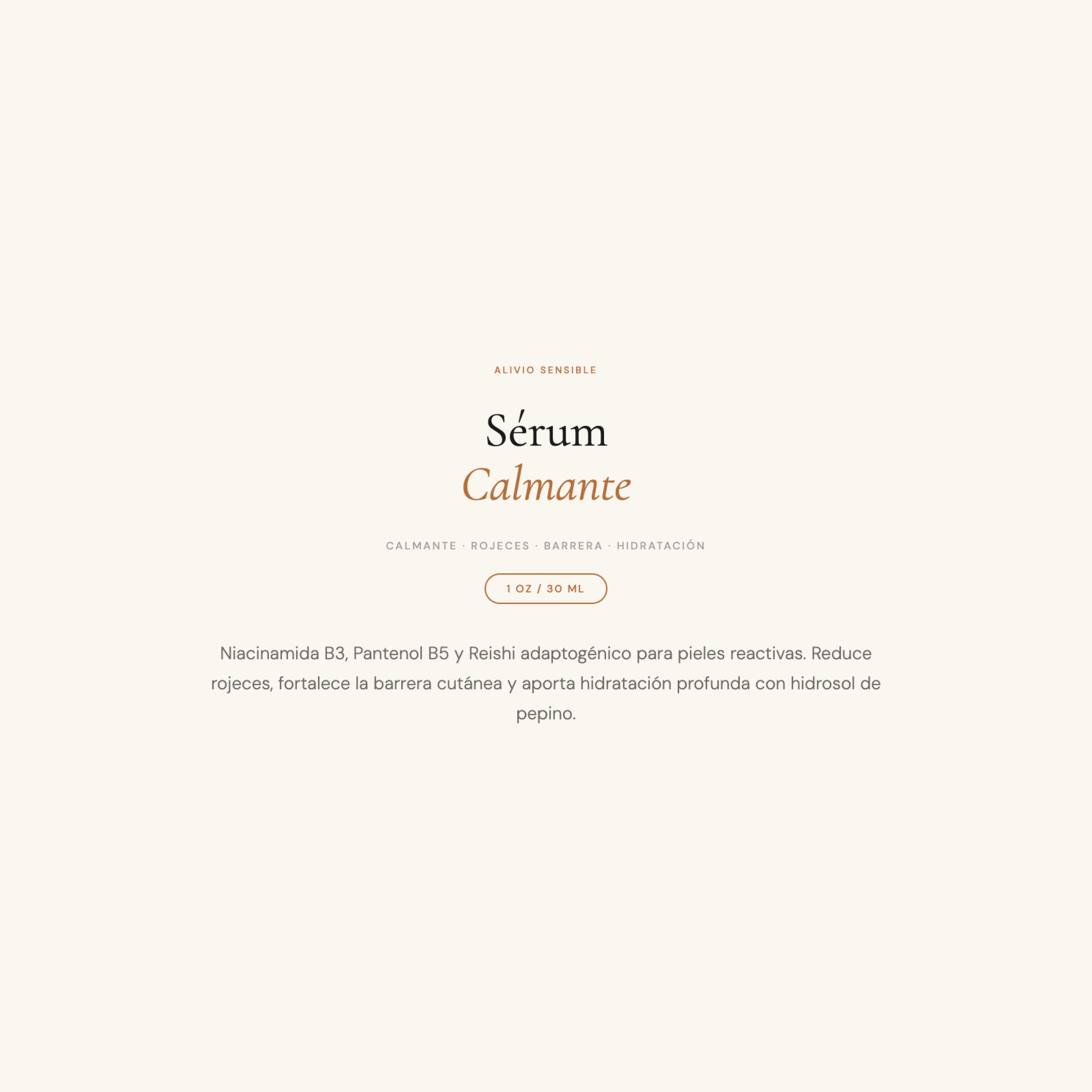 Calming Serum